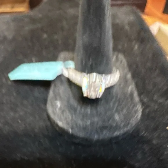 Moissanite Engagement Ring 4.25 CTW Solitaire Accents Size 9.5 - Picture 6 of 7